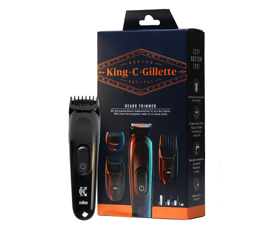  Premium Bartpflege Set Deluxe von King C. Gillette