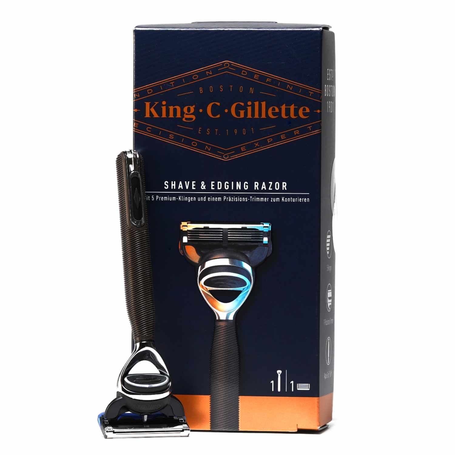 Premium Bartpflege Set von King C. Gillette