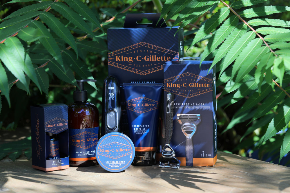  Premium Bartpflege Set Deluxe von King C. Gillette