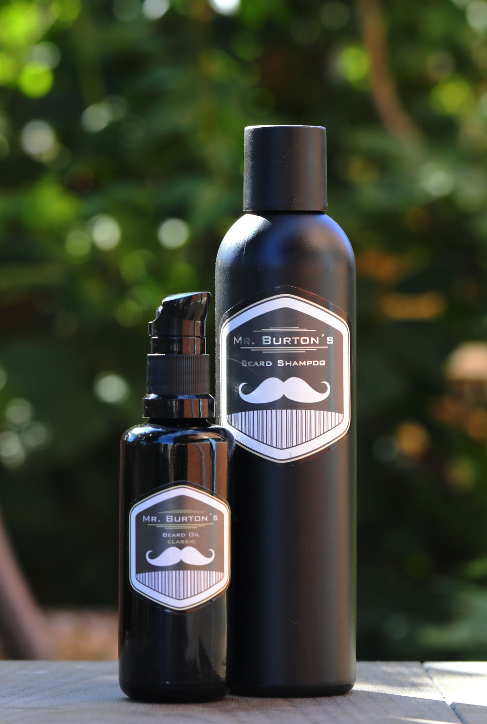 Bartshampoo und Bartöl Set von Mr. Burtons